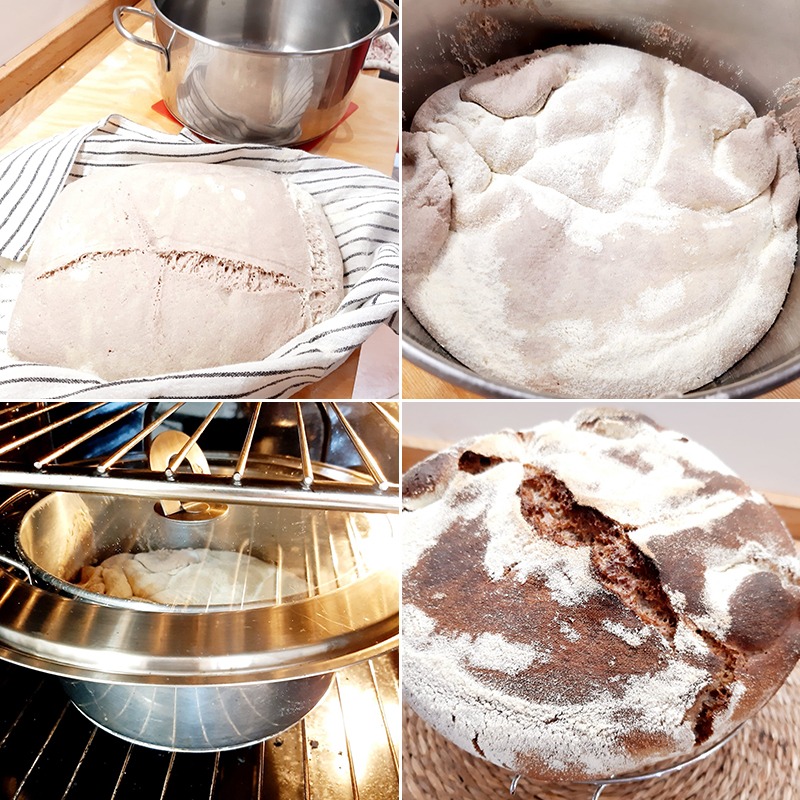 PANE SENZA IMPASTO ALLA FARINA DI CASTAGNE