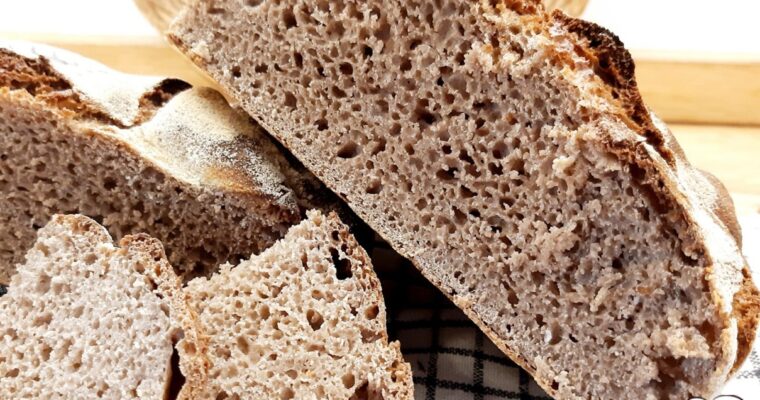 PANE SENZA IMPASTO ALLA FARINA DI CASTAGNE