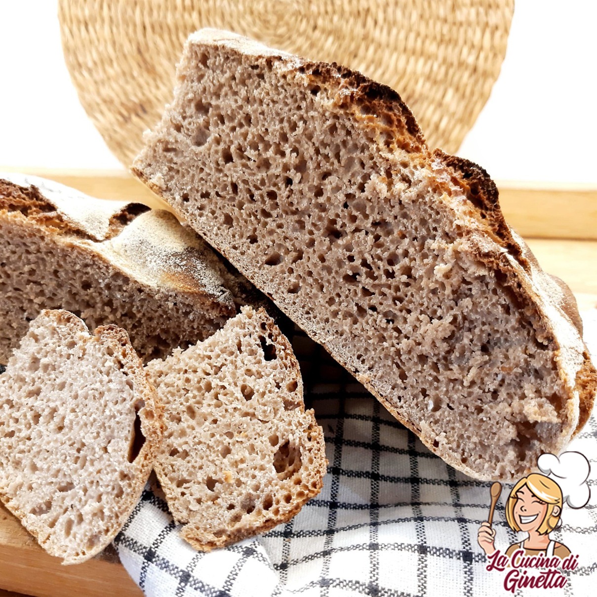 PANE SENZA IMPASTO ALLA FARINA DI CASTAGNE