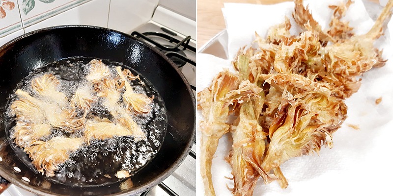 carciofi fritti