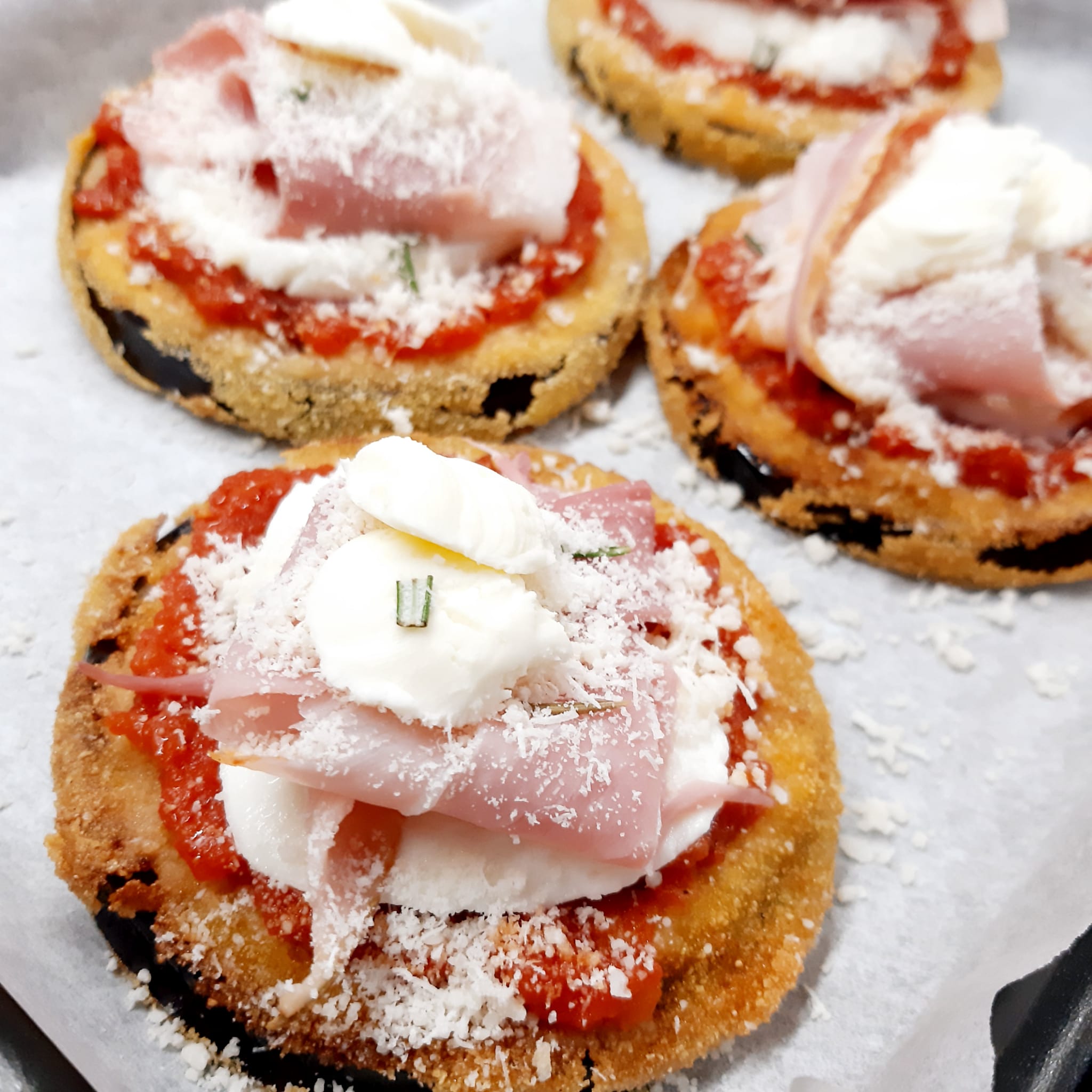 cotolette di melanzane alla golosona