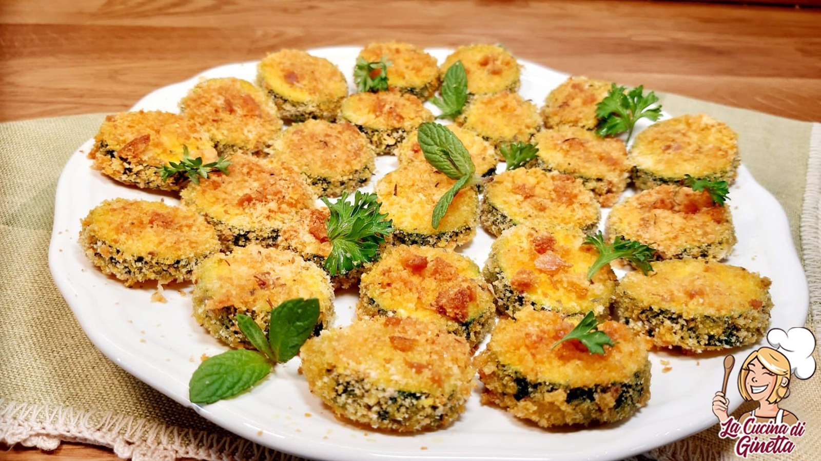 zucchine gratinate croccanti e saporite