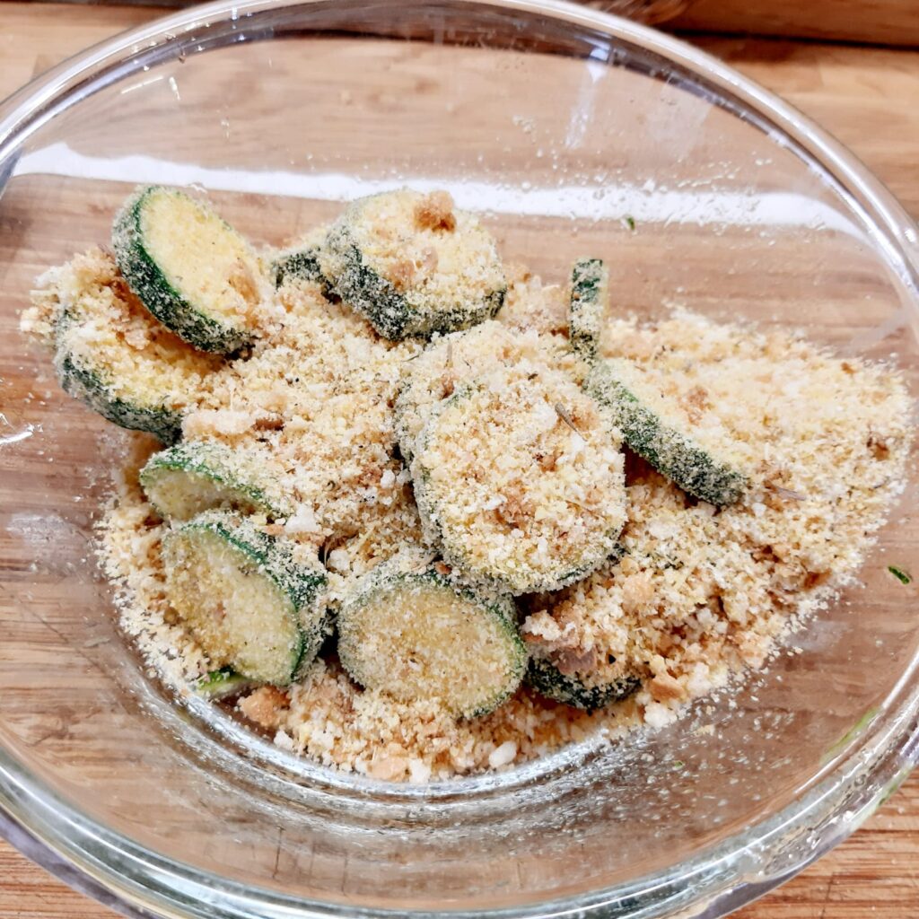 zucchine gratinate croccanti e saporite