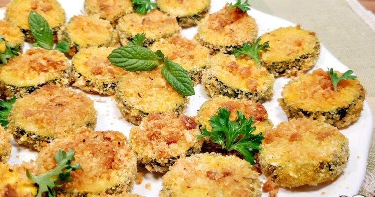 ZUCCHINE GRATINATE CROCCANTI E SAPORITE