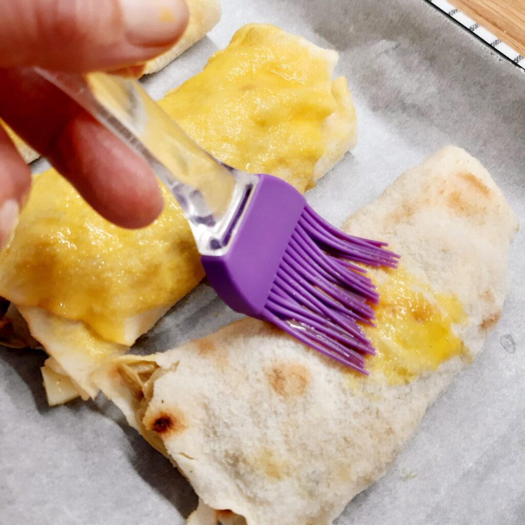 strudel di carciofi con pane carasau