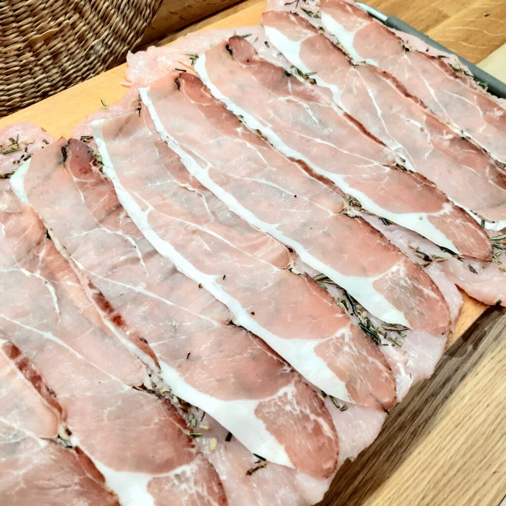 tacchino porchettato con speck