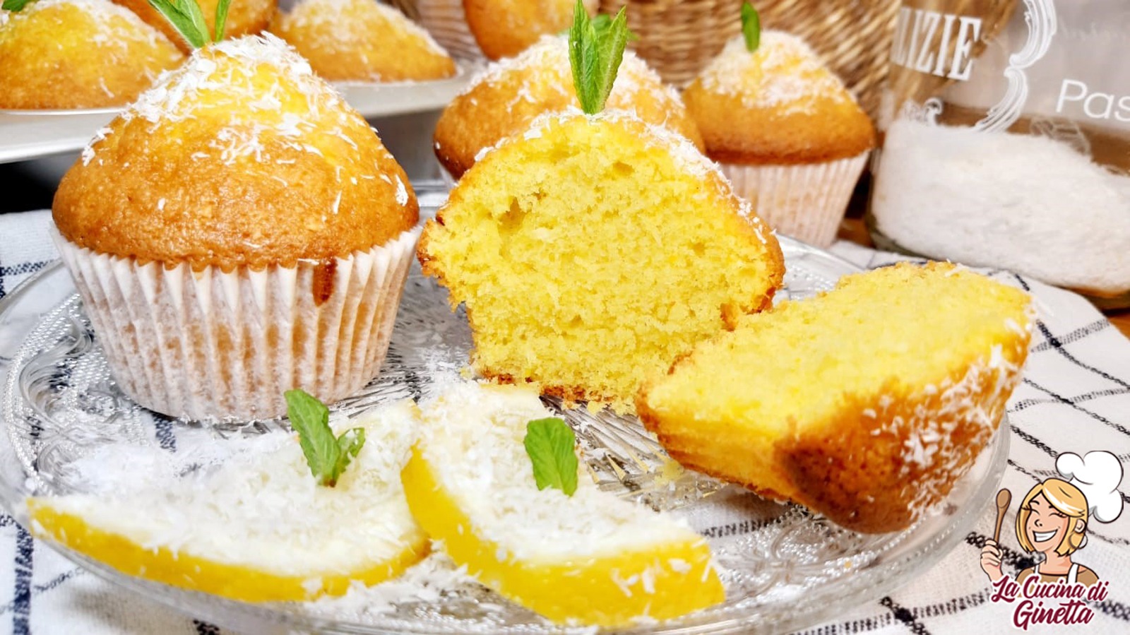 MUFFIN AL COCCO E LIMONE