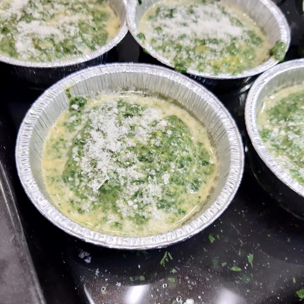 FLAN DI SPINACI