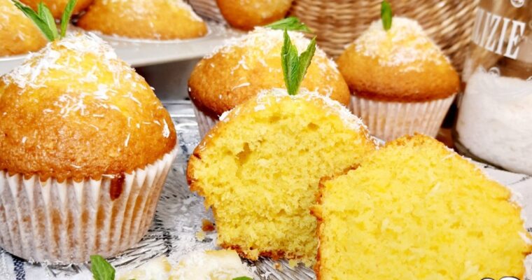 MUFFIN AL COCCO E LIMONE