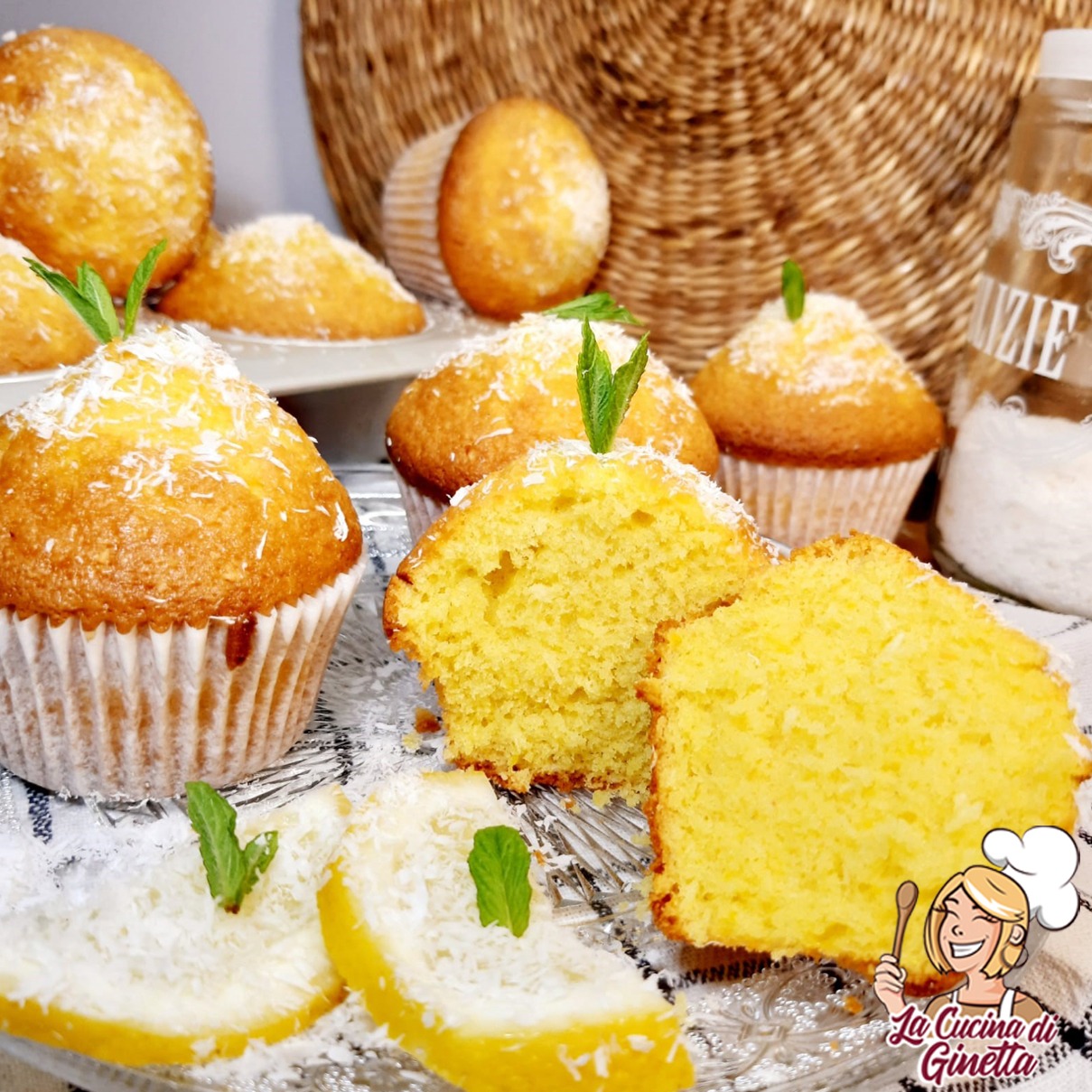 MUFFIN AL COCCO E LIMONE