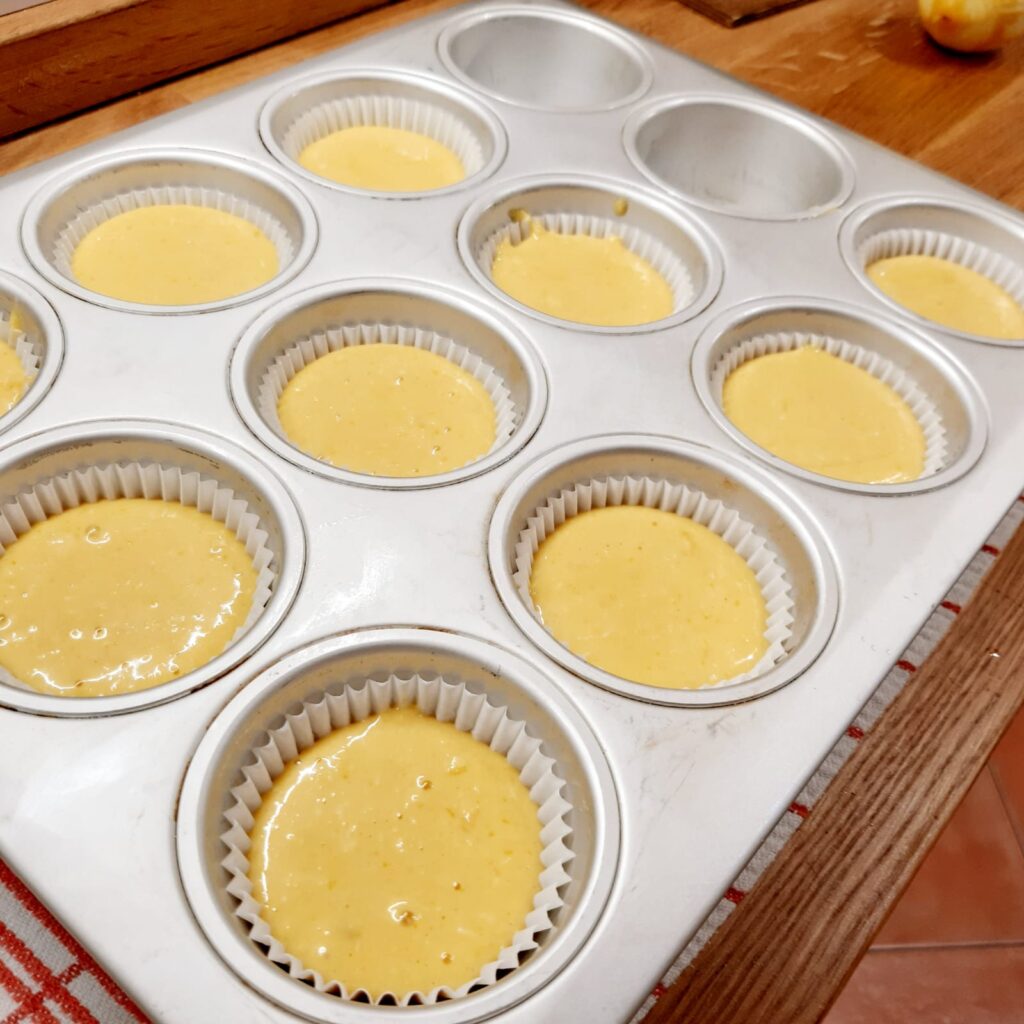 MUFFIN AL COCCO E LIMONE