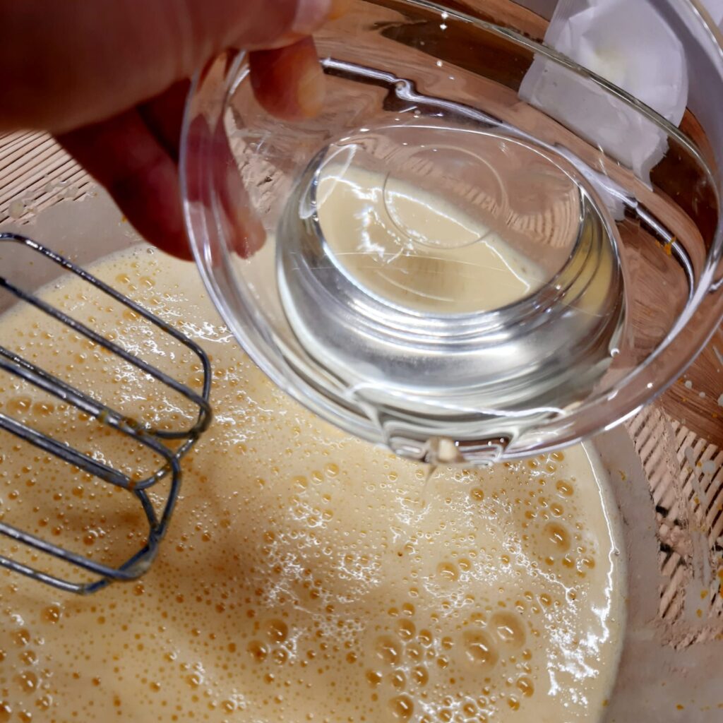 ciambella all'arancia e cocco