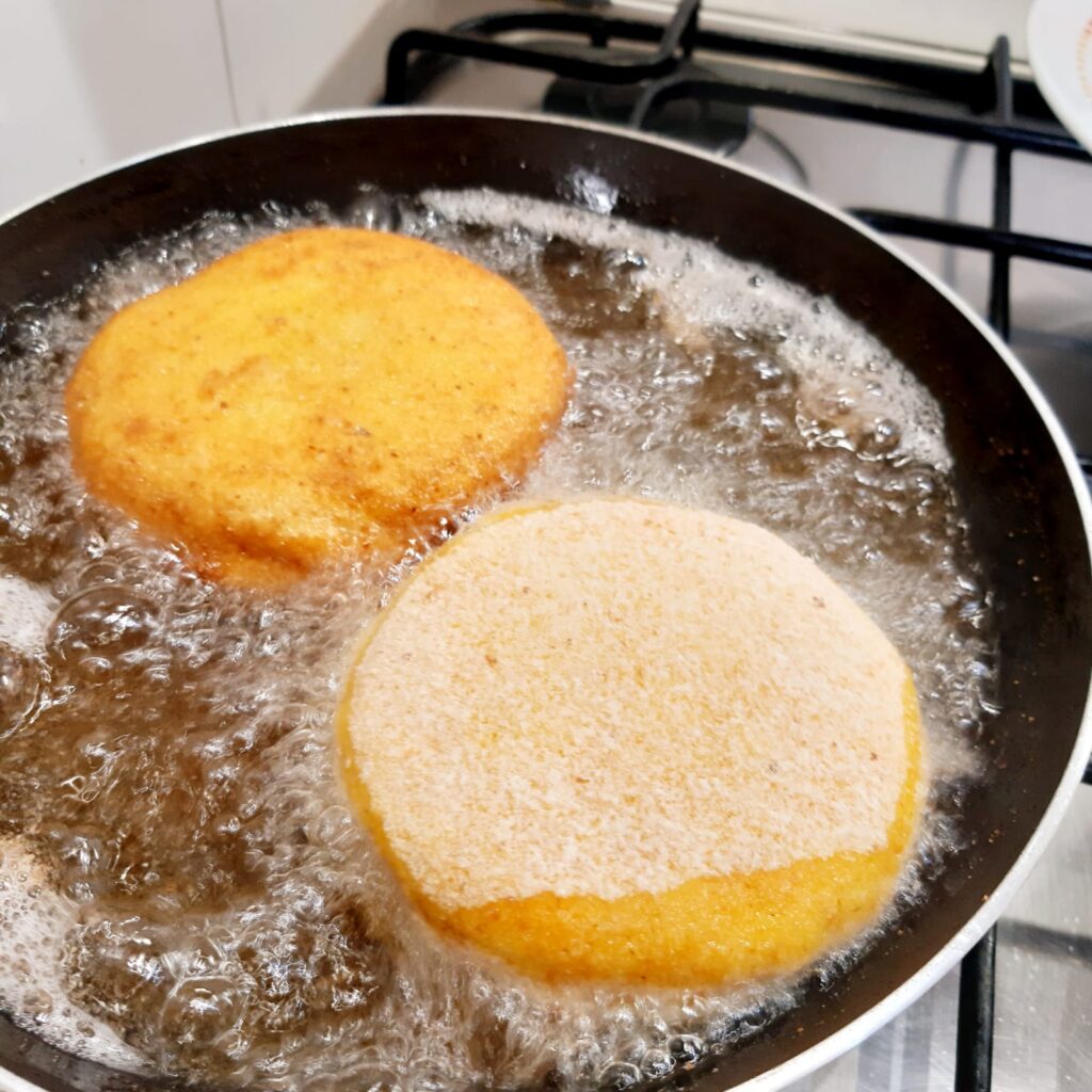  mozzarella e prosciutto cotto in carrozza