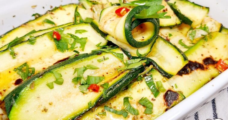 ZUCCHINE GRIGLIATE E MARINATE