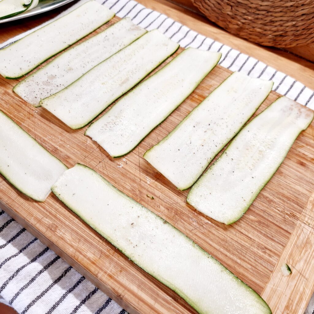 Involtini di zucchine ripiene di tonno