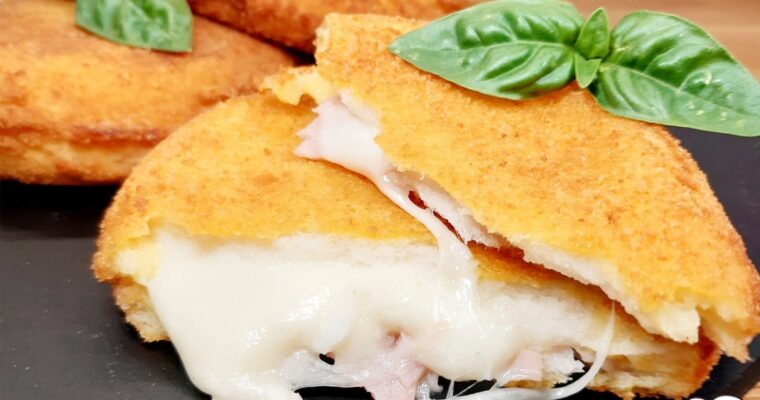 MOZZARELLA E PROSCIUTTO COTTO IN CARROZZA