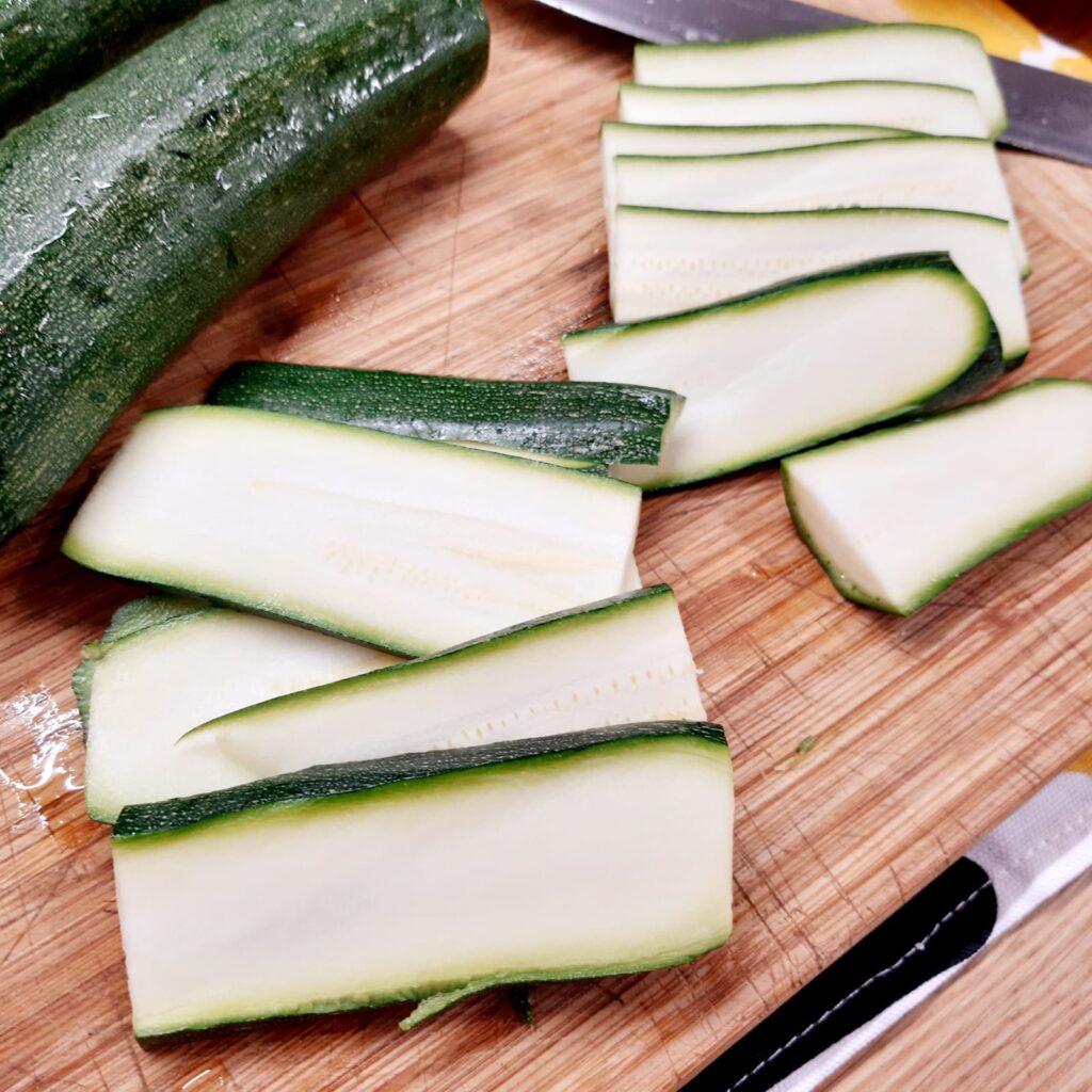 zucchine grigliate e marinate