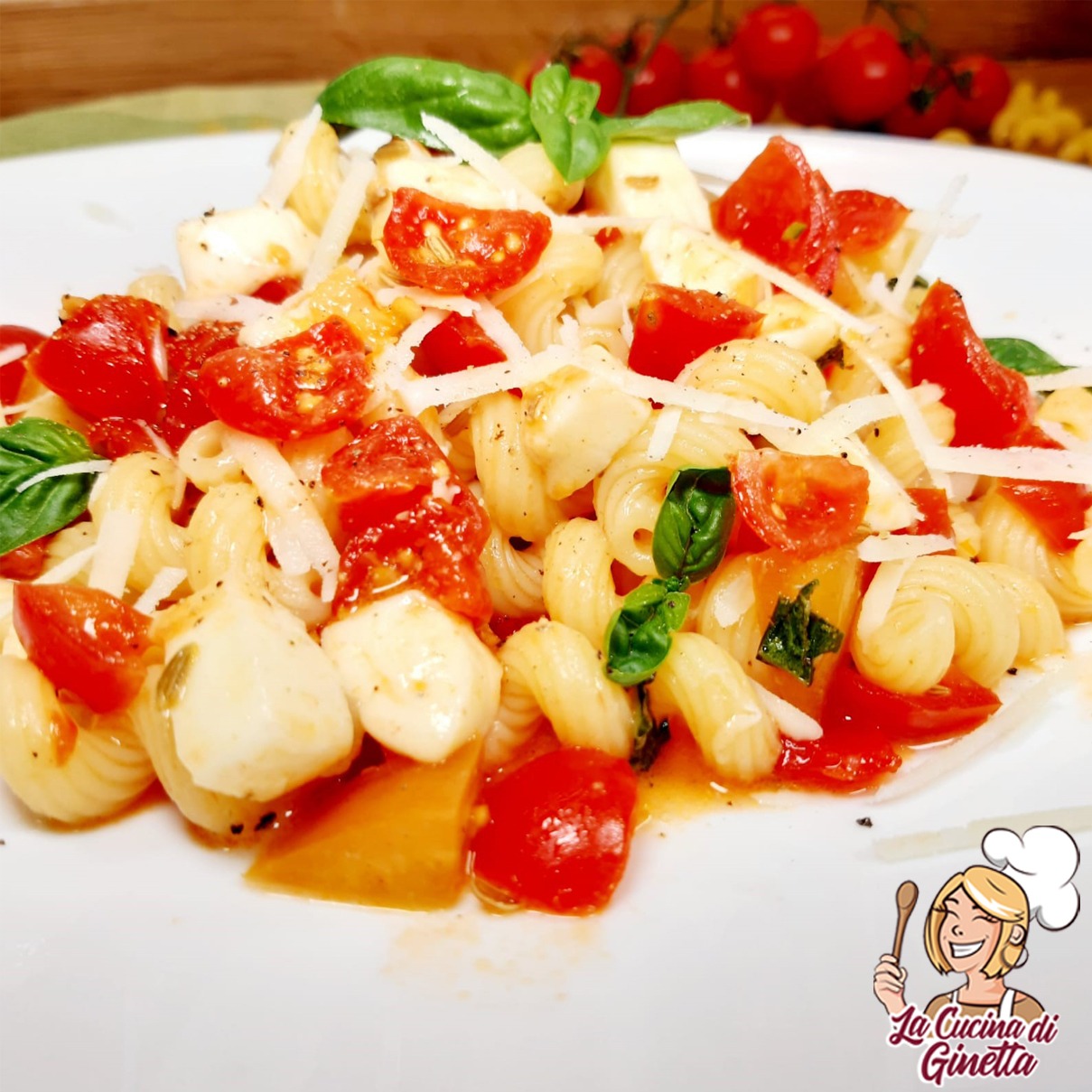 cavatappi alla crudaiola