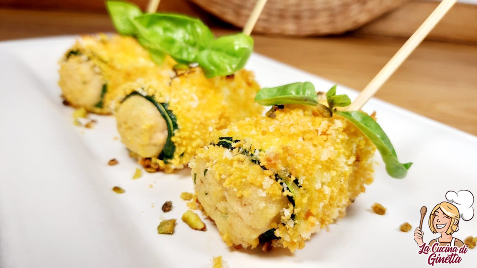 Involtini di zucchine ripiene di tonno