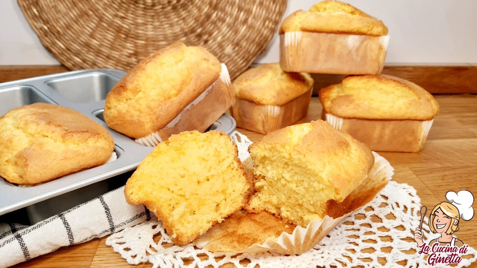 mini plumcake con yogurt greco