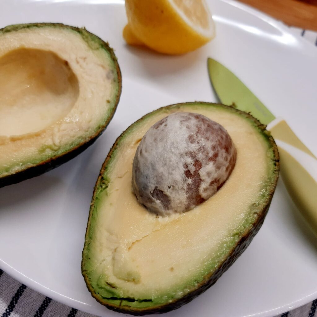 gamberoni con avocado e melone