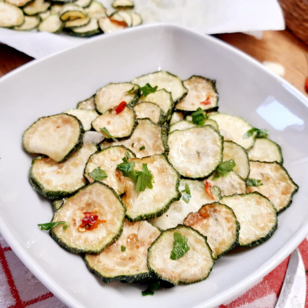 zucchine fritte e marinate