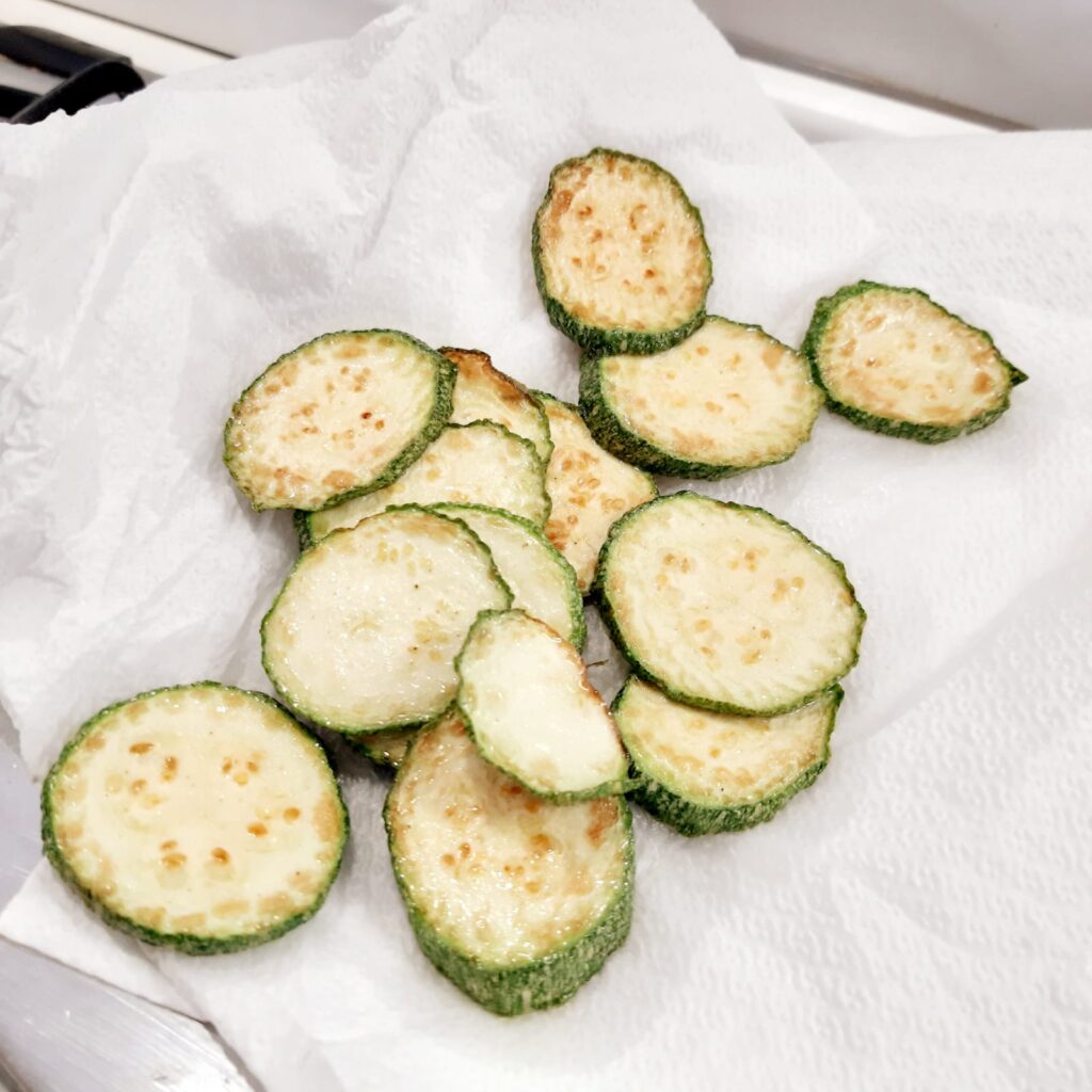 zucchine fritte e marinate