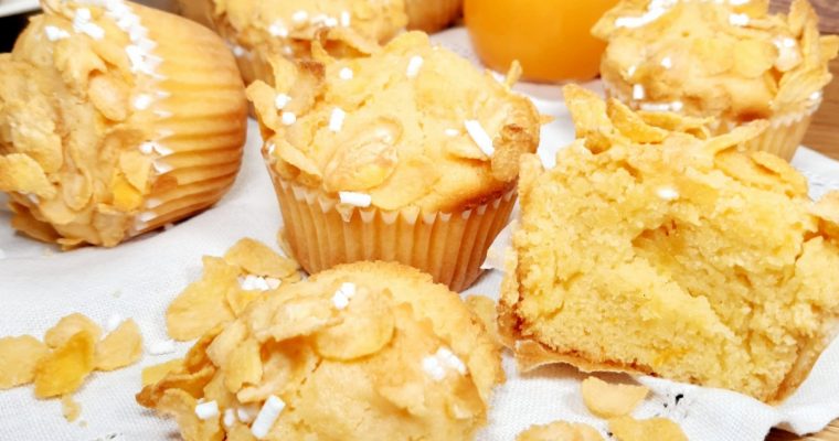 MUFFIN CON SUCCO ACE E CORN FLAKES