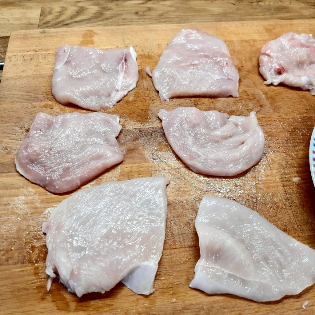 scaloppine di pollo agli agrumi