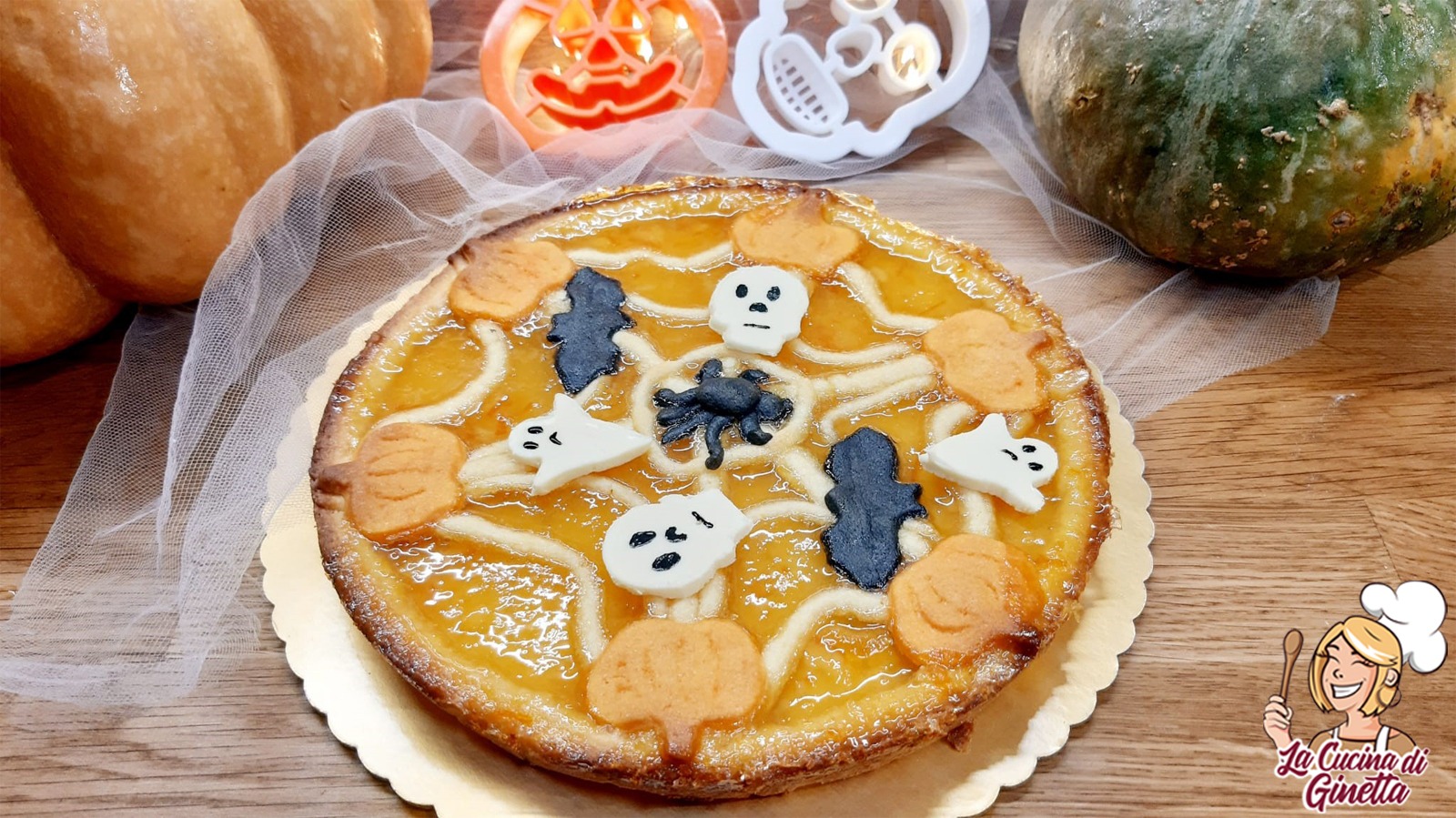 crostata di hallowen