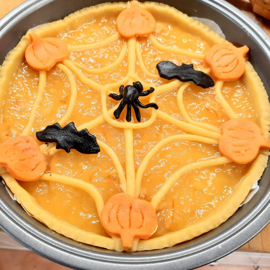 crostata di hallowen