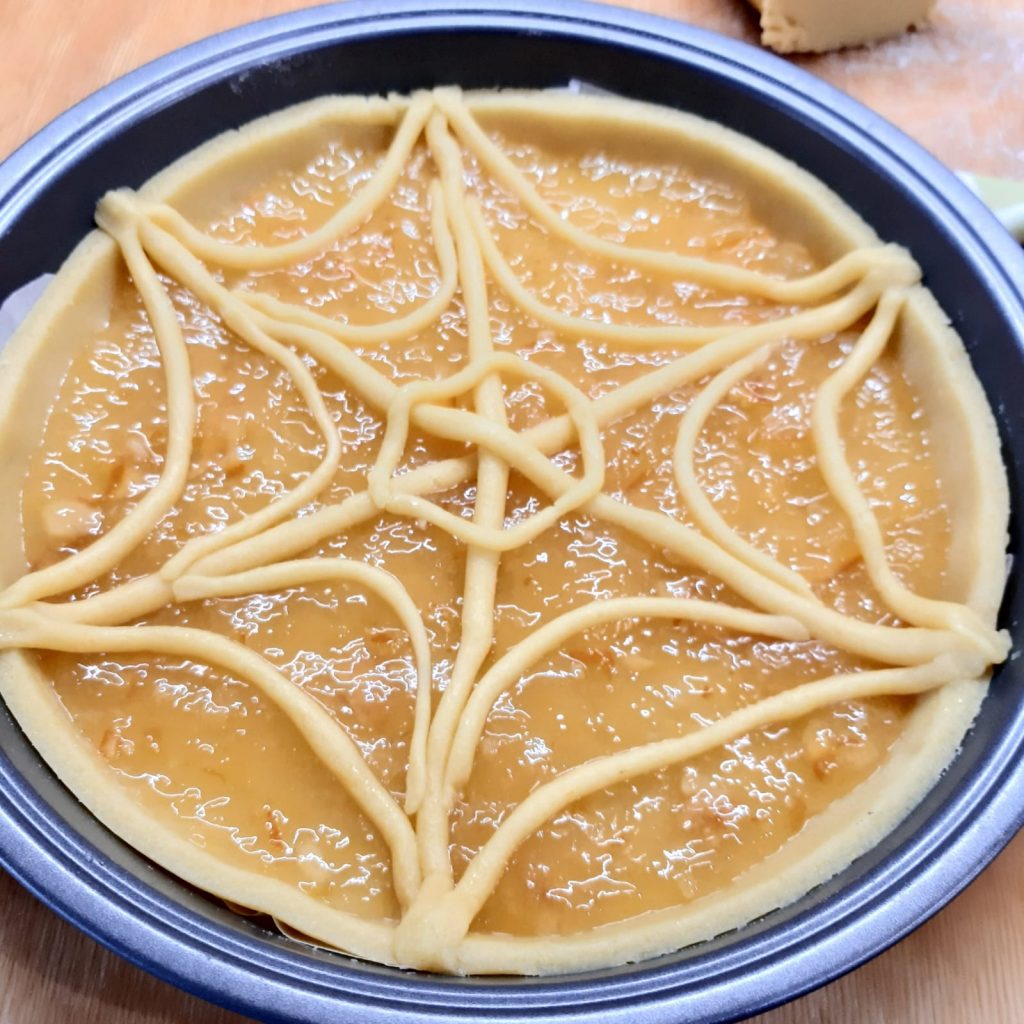 crostata di hallowen