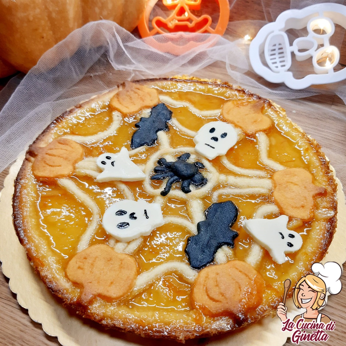 crostata di hallowen