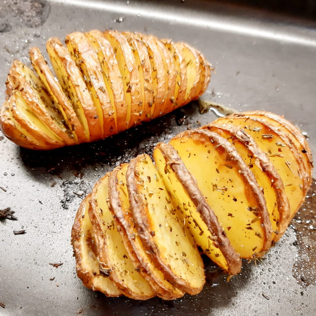 patate hasselback farcite