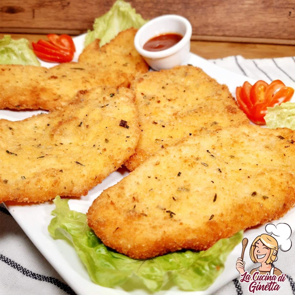 Cotolette panate di pollo