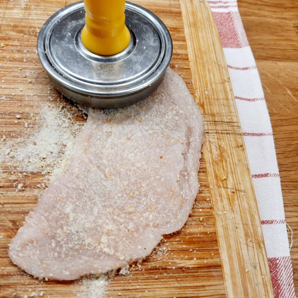 Cotolette panate di pollo