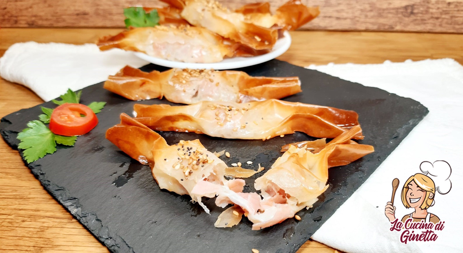 caramelle salate con speck e scamorza 