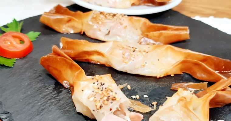 CARAMELLE SALATE RIPIENE DI SPECK E SCAMORZA