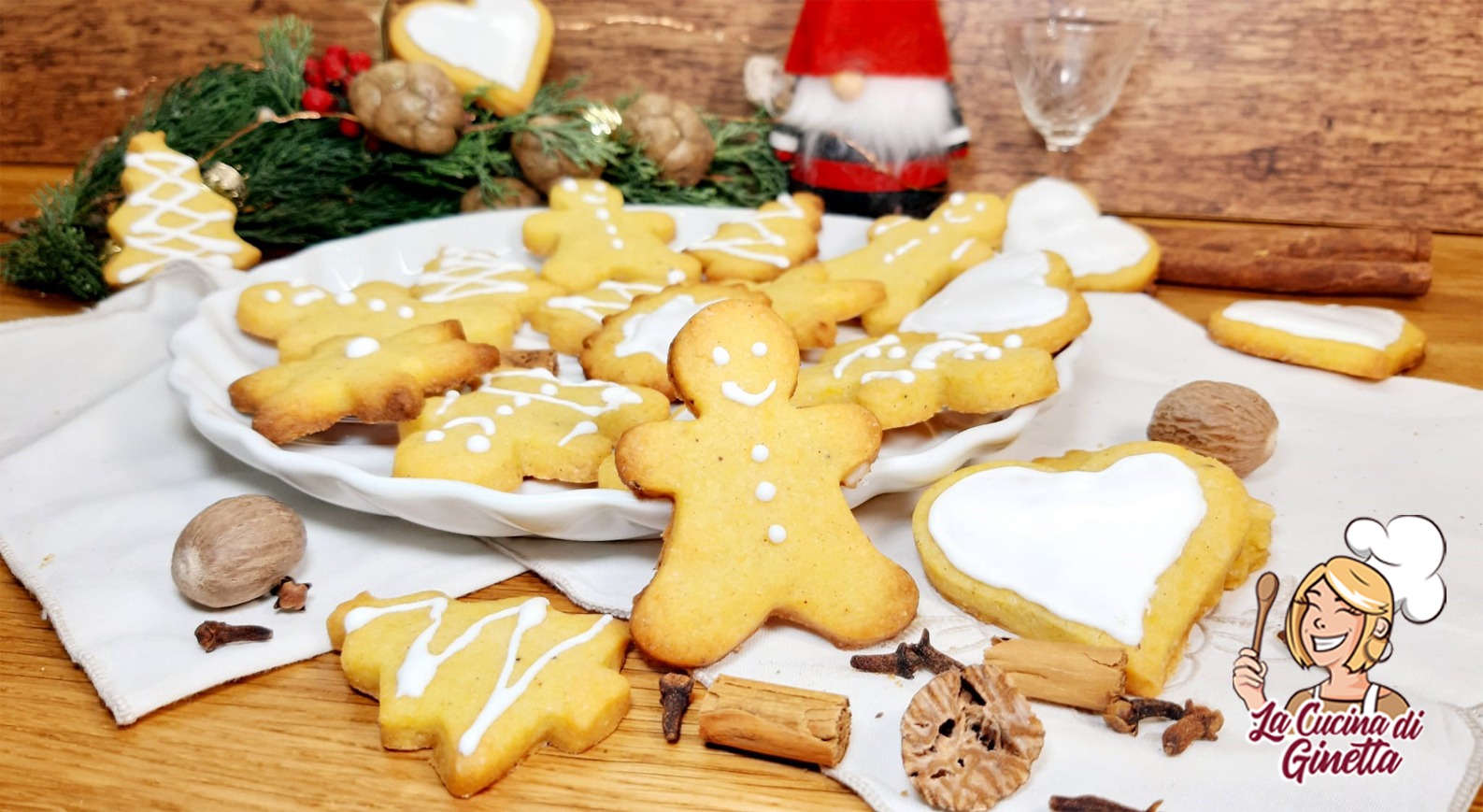 biscottini speziati di frolla con uova sode