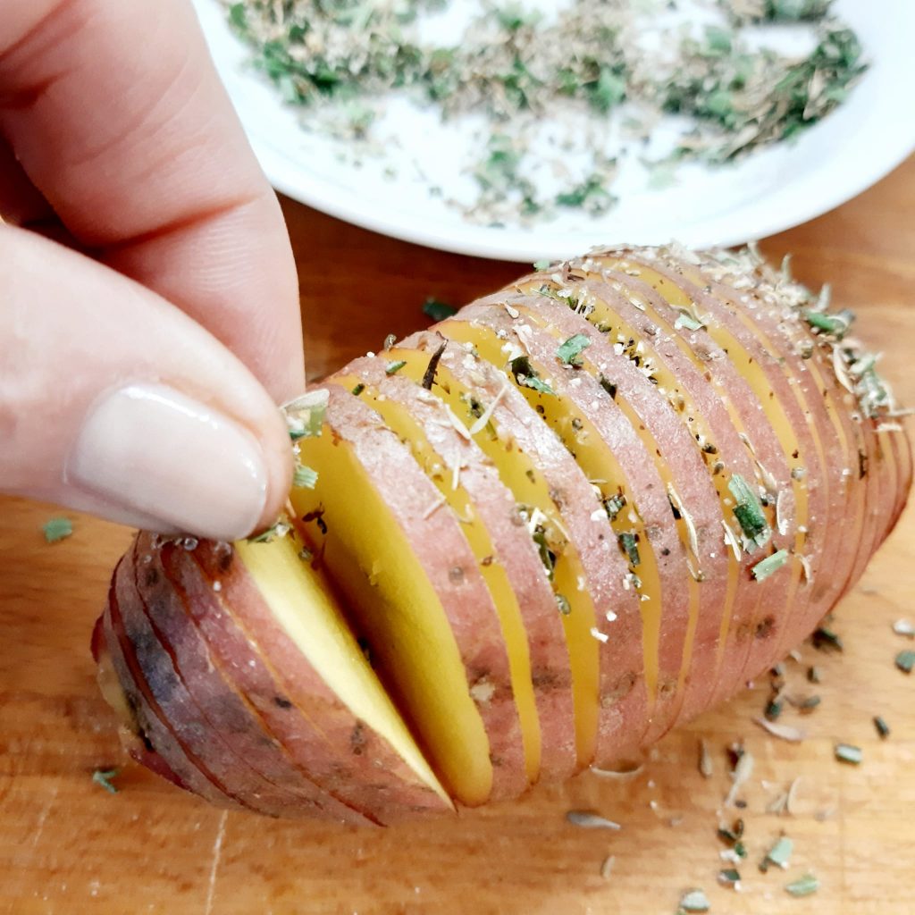 patate hasselback 