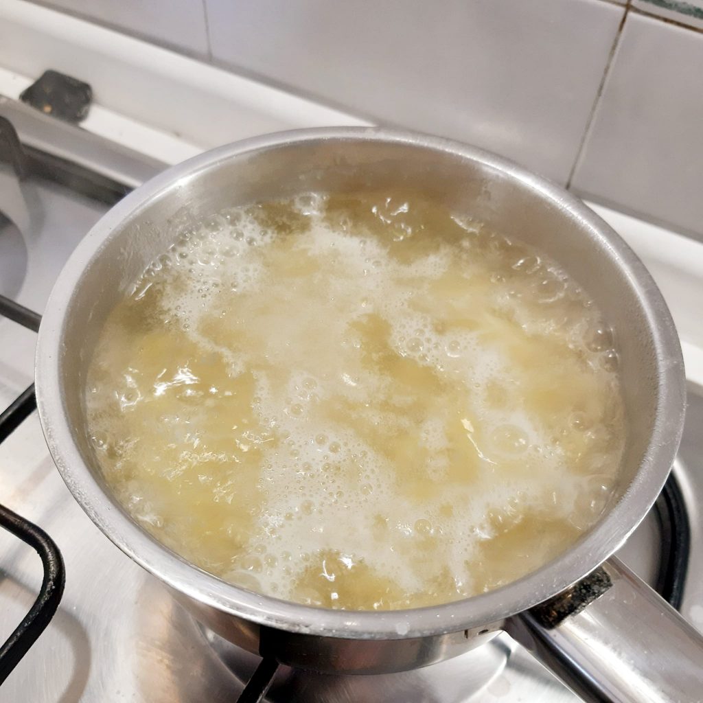 insalata di seppia con patate e pomodorini