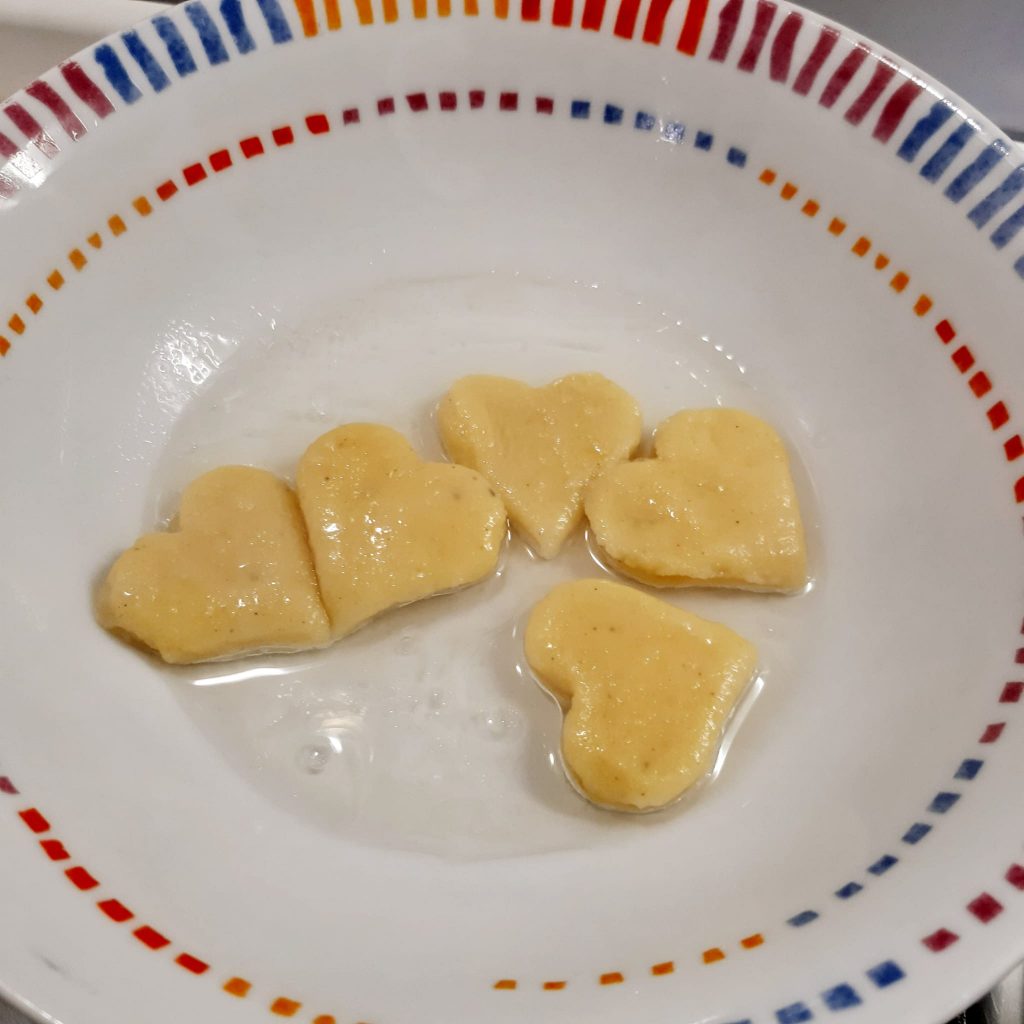 Gnocchi di patate a cuore