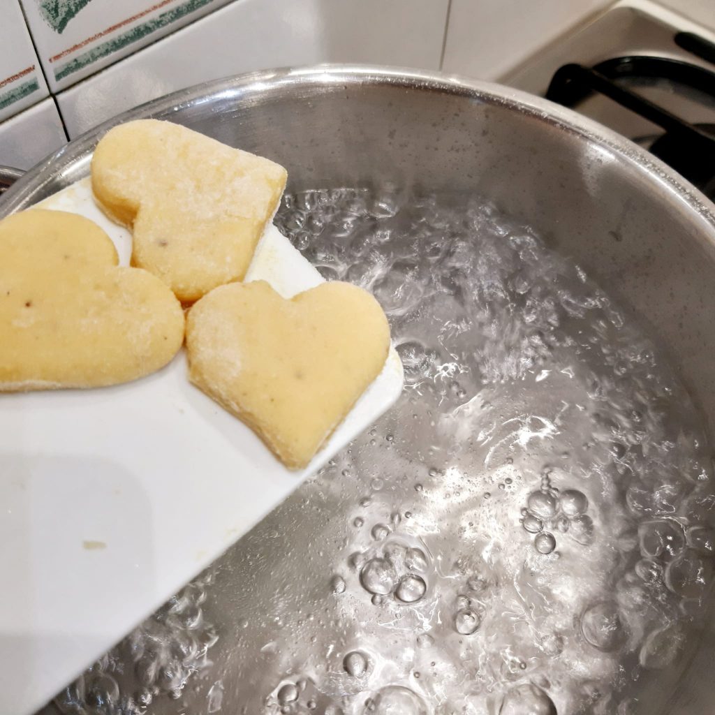 Gnocchi di patate a cuore