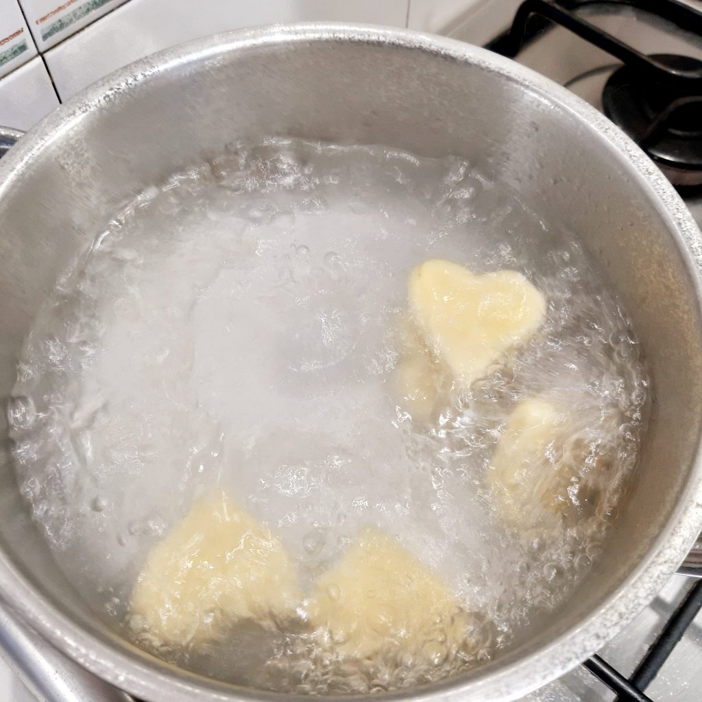 Gnocchi di patate a cuore