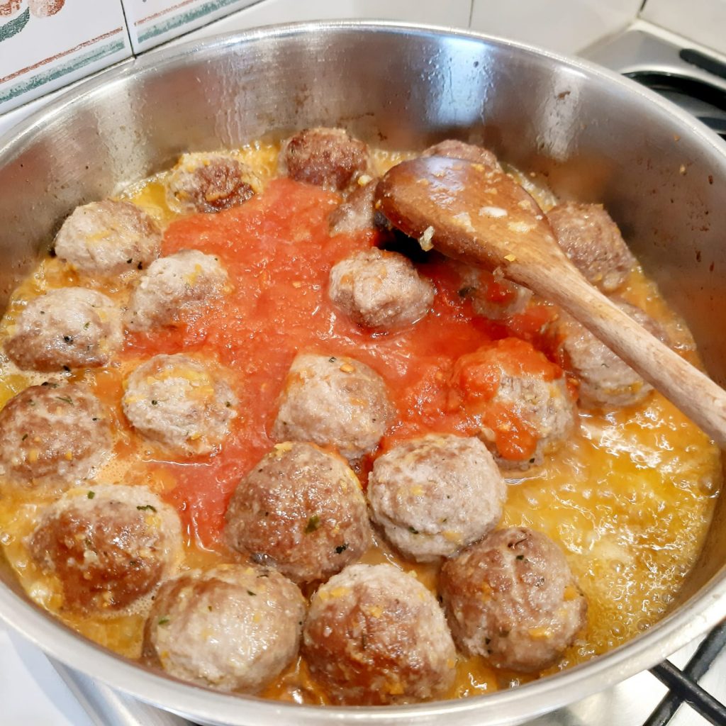 polpette di carne al sugo