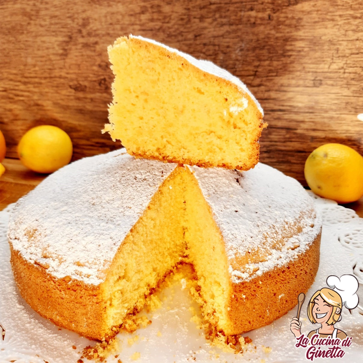 torta al limone