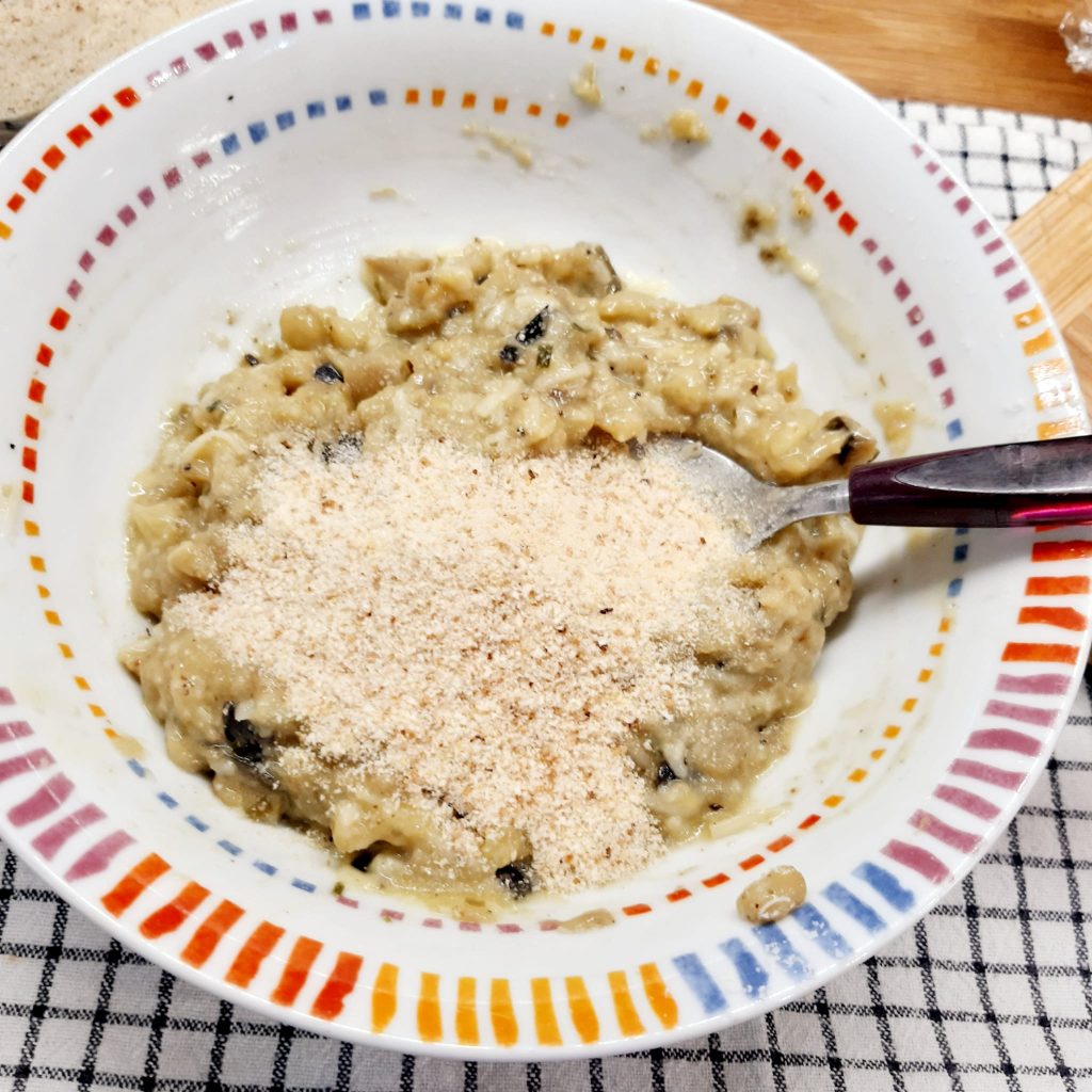 POLPETTE DI MELANZANE AL PROVOLONE