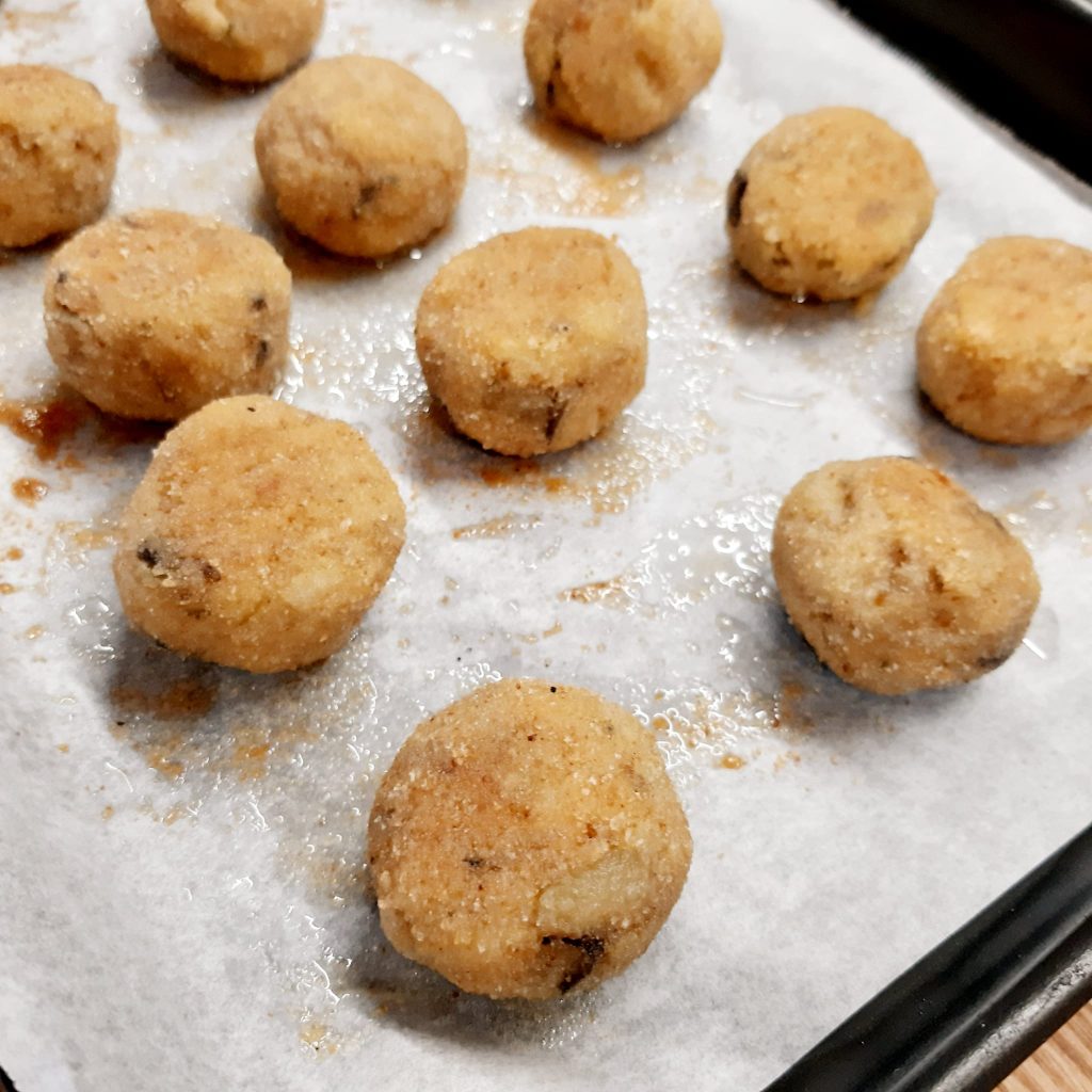 POLPETTE DI MELANZANE AL PROVOLONE