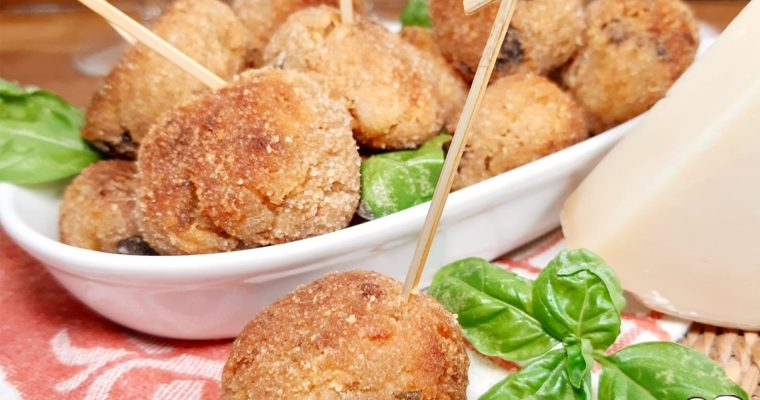 POLPETTE DI MELANZANE AL PROVOLONE