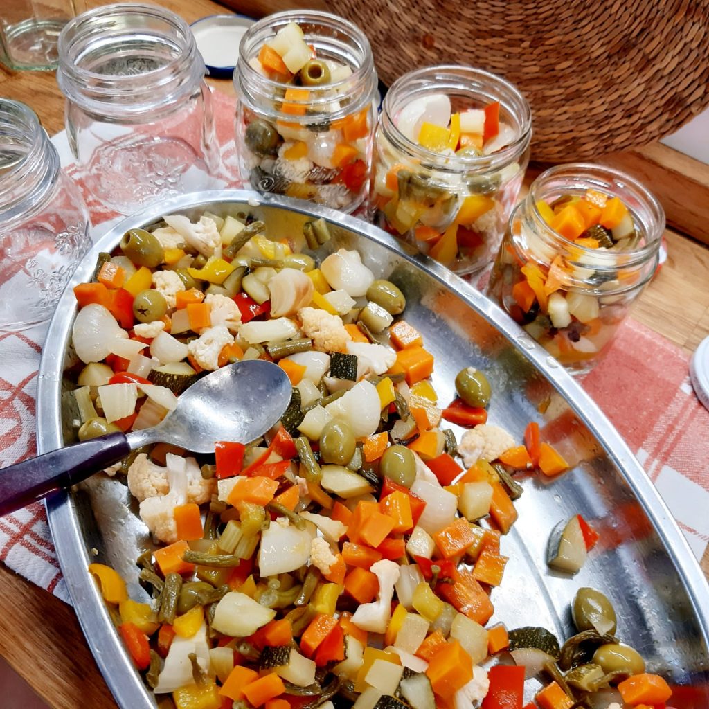 giardiniera in agrodolce